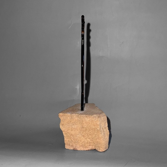 Native American Mini Kokopelli Sculpture - Picture 2 of 5